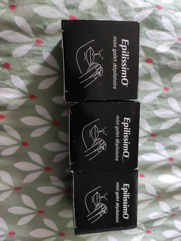 Lot de 6 mini galet d'épilation