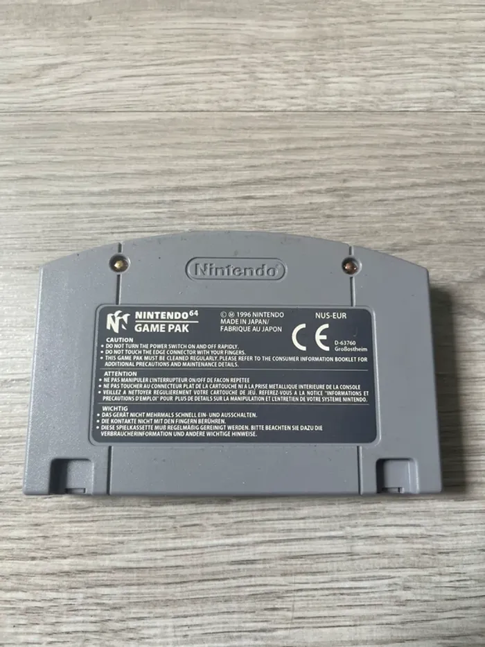 Jeu Nintendo 64 Super Mario 64 - photo numéro 2