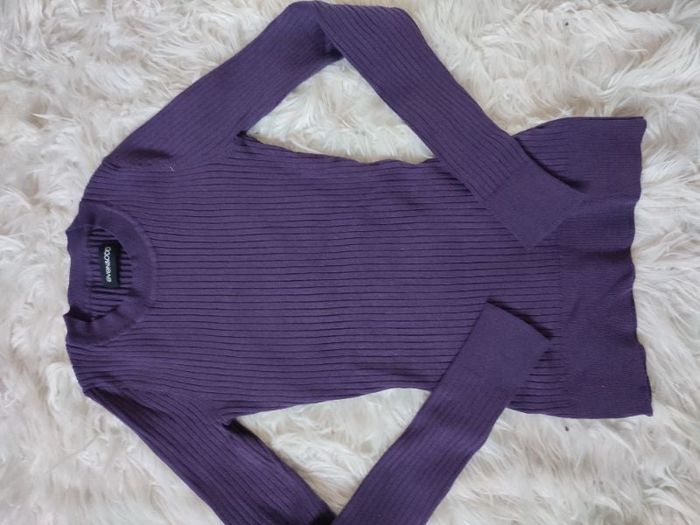 Pull côtelé Even&Odd violet xs