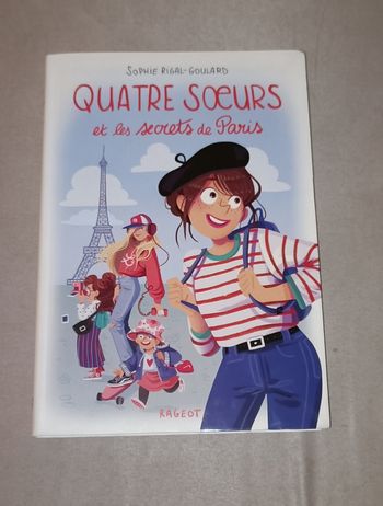 Livre "Quatres sœurs et les secrets de Paris".