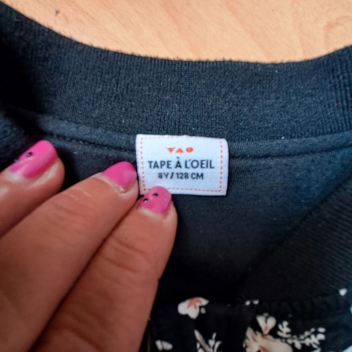 Veste fleurie 8ans #TAO - photo numéro 7