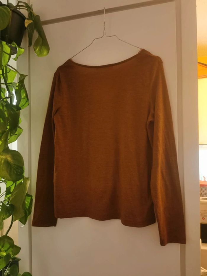 Pull léger marron Promod - photo numéro 2
