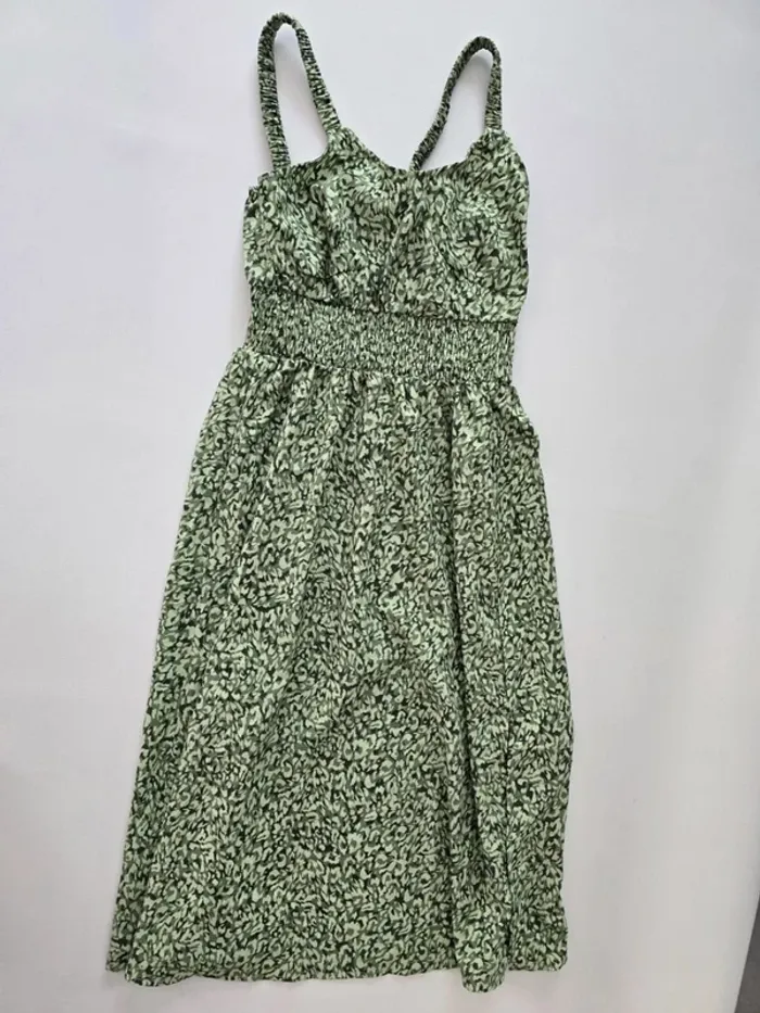 Robe longue fleurie