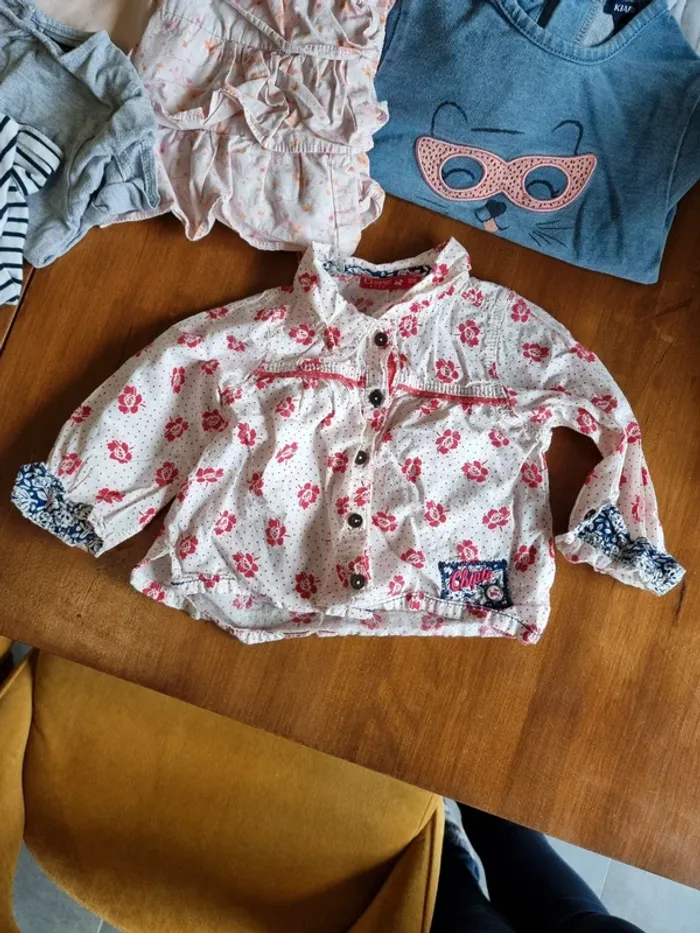 Lot vêtements bébé fille 12 mois - photo numéro 7
