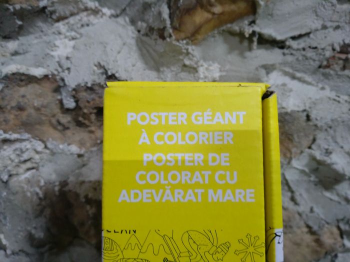 Poster géant à colorier