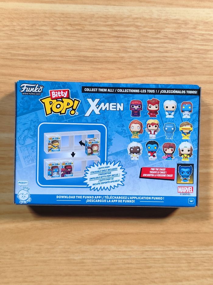 Boîte Funko Bitty Pop! X-Men - Pack de 4 Figurines (Rogue, Gambit...) - photo numéro 7