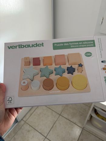 Jeu de forme vertbaudet 