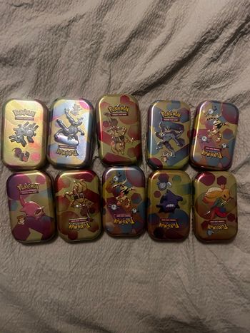 Lot de 10 mini tins 151 scellé fr