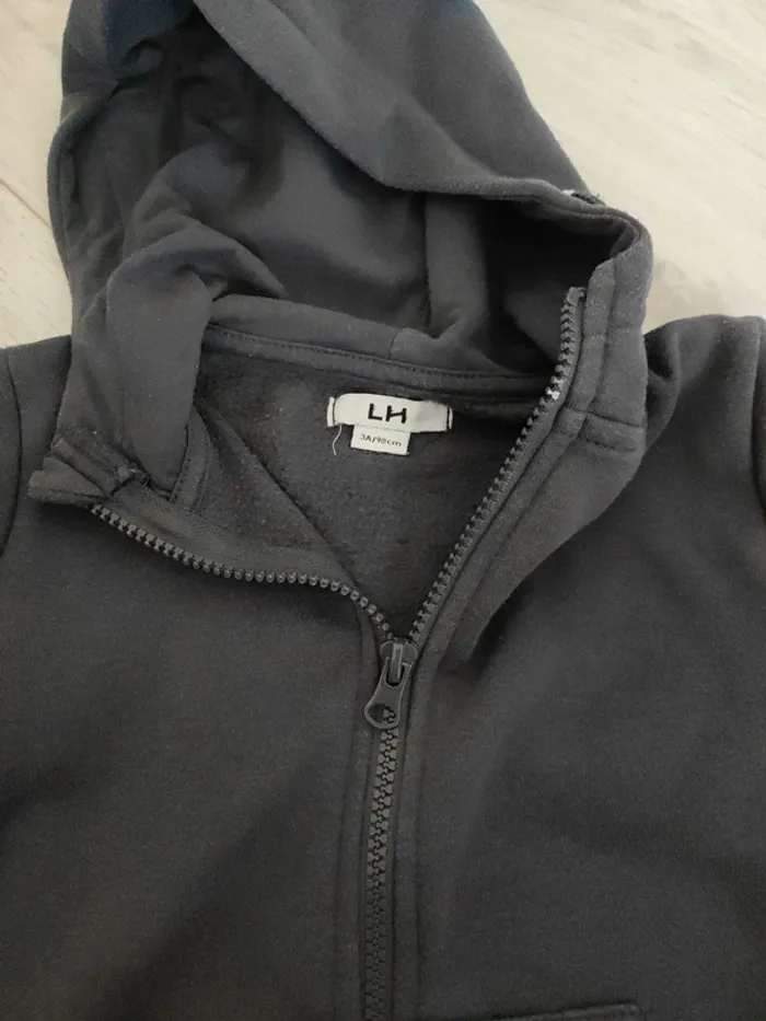 Veste 3 ans bleu/grise - photo numéro 2