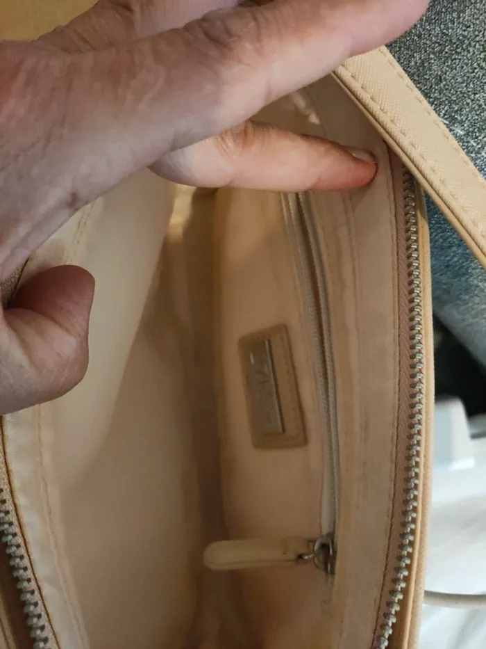 Joli sac à main beige jamais utilisé 27 Quai de Seine Paris - photo numéro 6