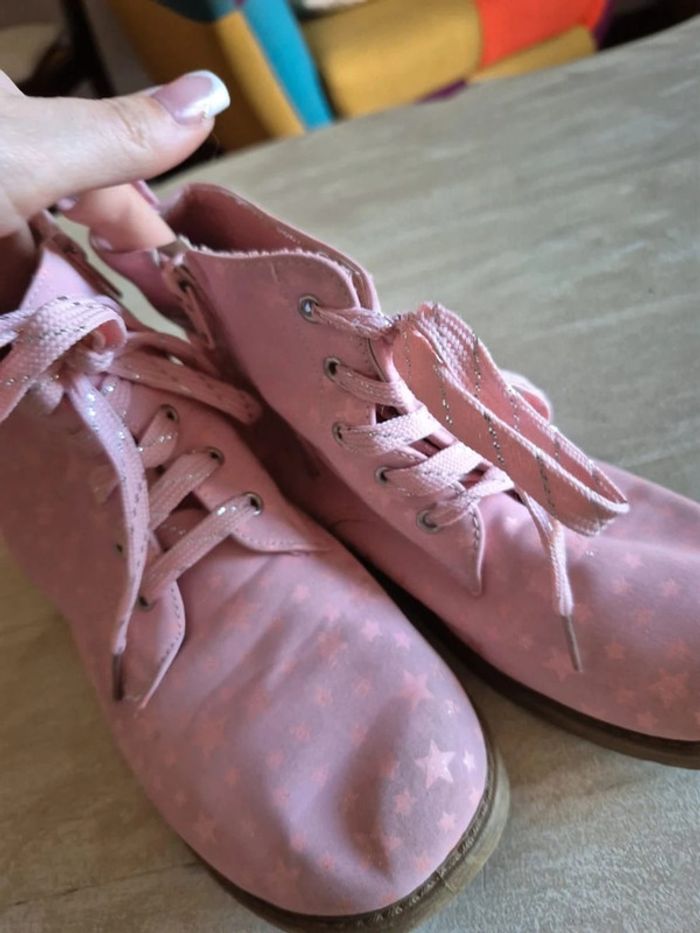 Petite bottines motif etoile - photo numéro 6