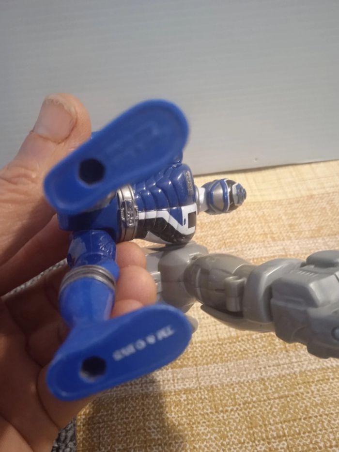 power rangers bleu bandai 2004 - photo numéro 6