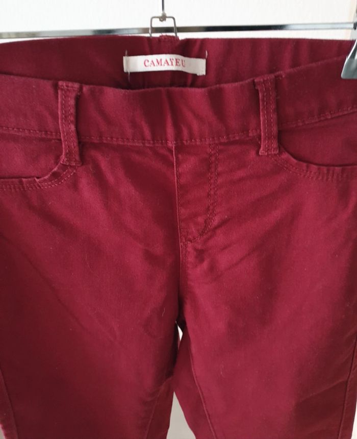 Jegging rouge camaieu - photo numéro 2