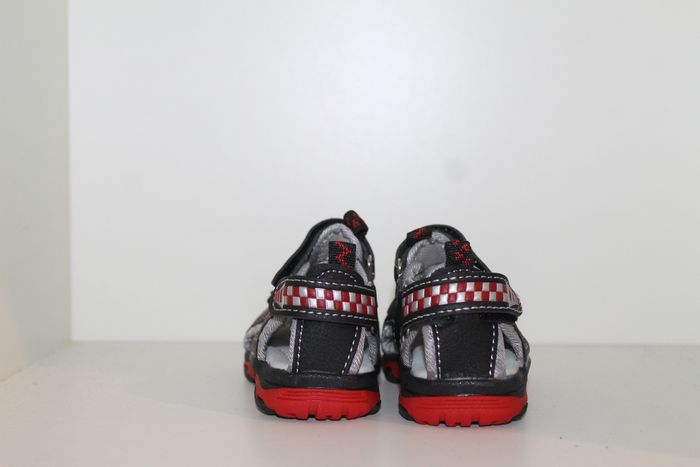 jolie sandales nus pieds rouge et noire 22 - photo numéro 5