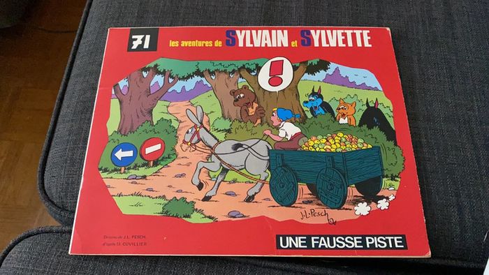 Les aventures de Sylvain et Sylvette une fausse piste