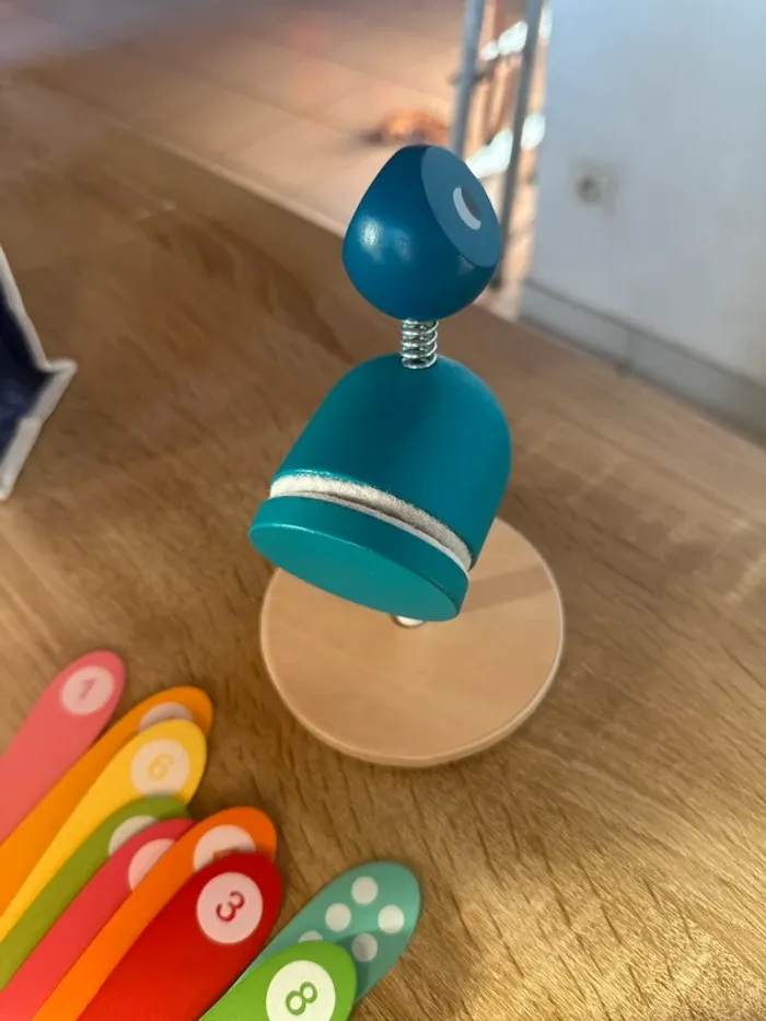 Paon “J’apprends à compter” Janod Très bon état - photo numéro 5