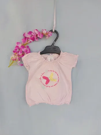 Tee-shirts shirt fille 3 mois Tout Doux