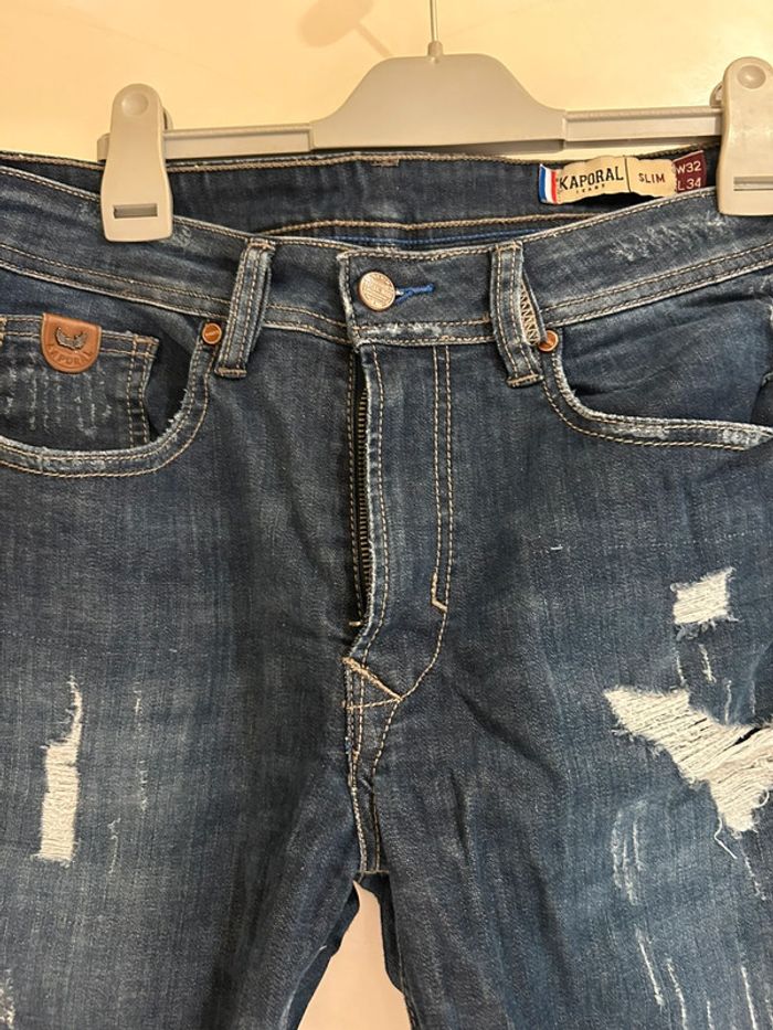 Jean Kaporal Slim Destroy – W32 L34 - photo numéro 3