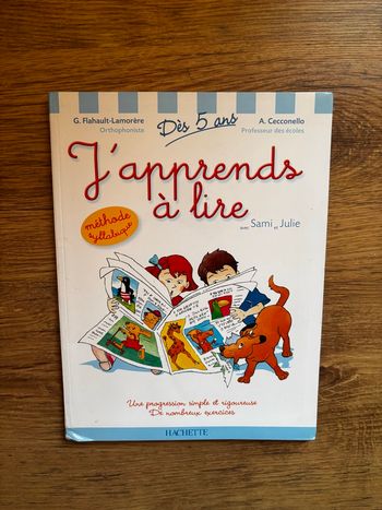 Livre apprentissage lecture 