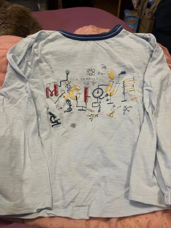 T shirt manches longues garçon 7 ans sergent Major