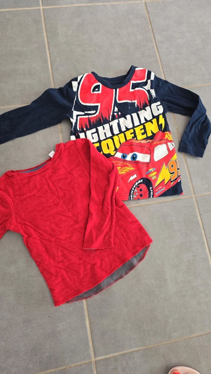Lot de 2 tee-shirts manches longues - photo numéro 2