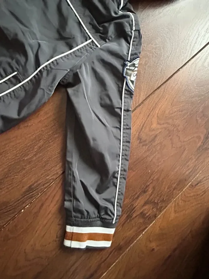 Veste légère mi saison coupe vent imperméable avec capuche garcon Catimini taille 4 ans - photo numéro 14