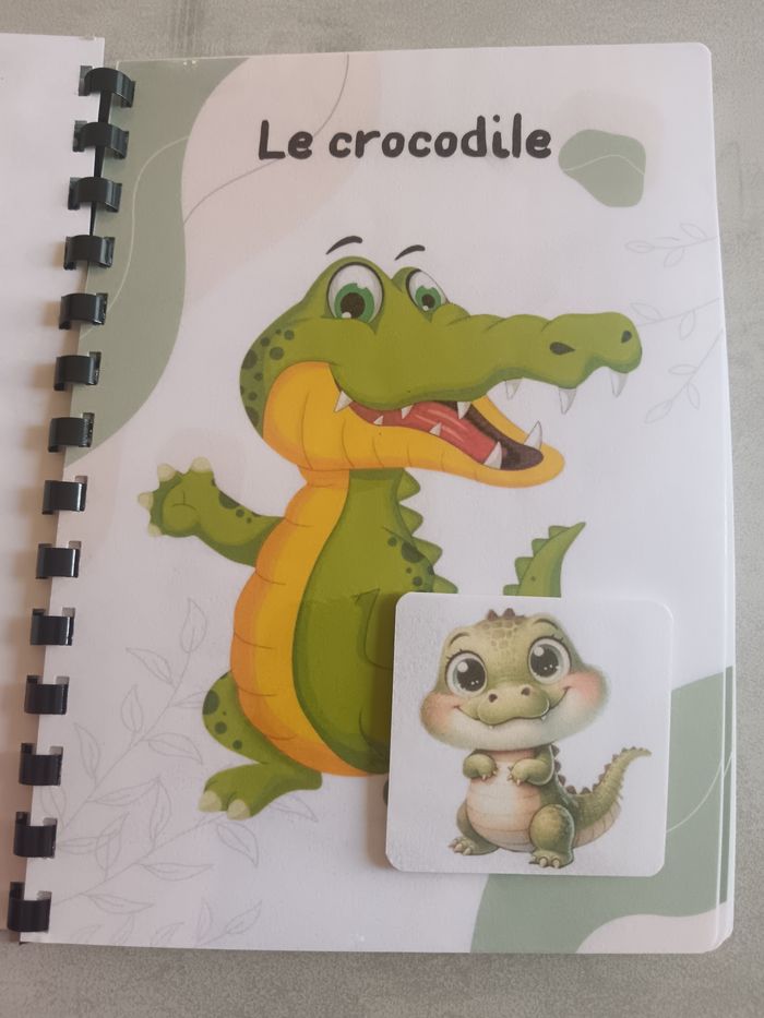 Imagier à scratch animaux - photo numéro 5