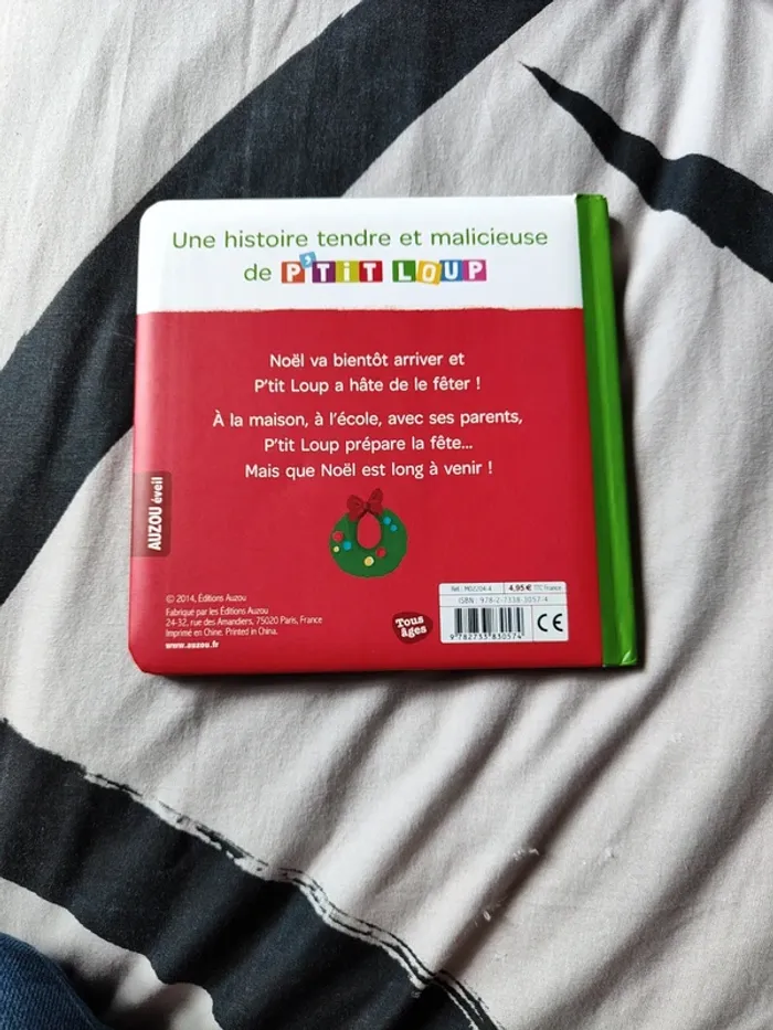 Livre P'tit loup prépare Noël - photo numéro 2