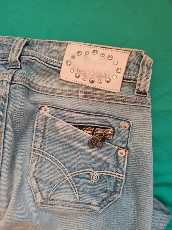 Jeans kaporal très bon état taille 27 - photo numéro 5