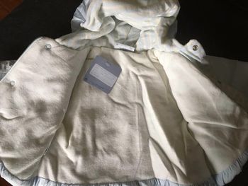 Manteau microfibre à capuche
