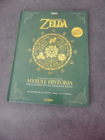Livre guide officiel nintendo-zelda