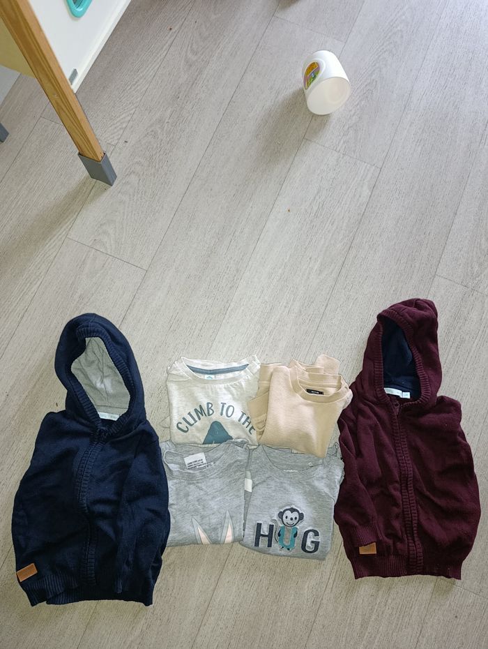 Lot haut bebe 12 mois garçon - photo numéro 4