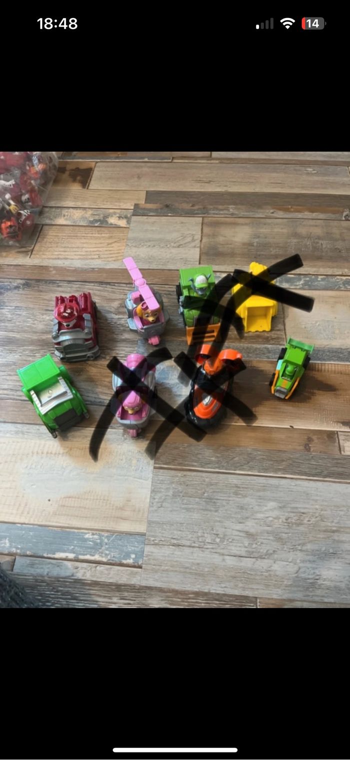 Lot véhicule par patrouille