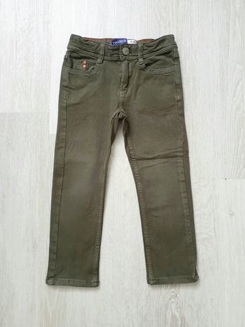 Pantalon kaki foncé - Okaïdi