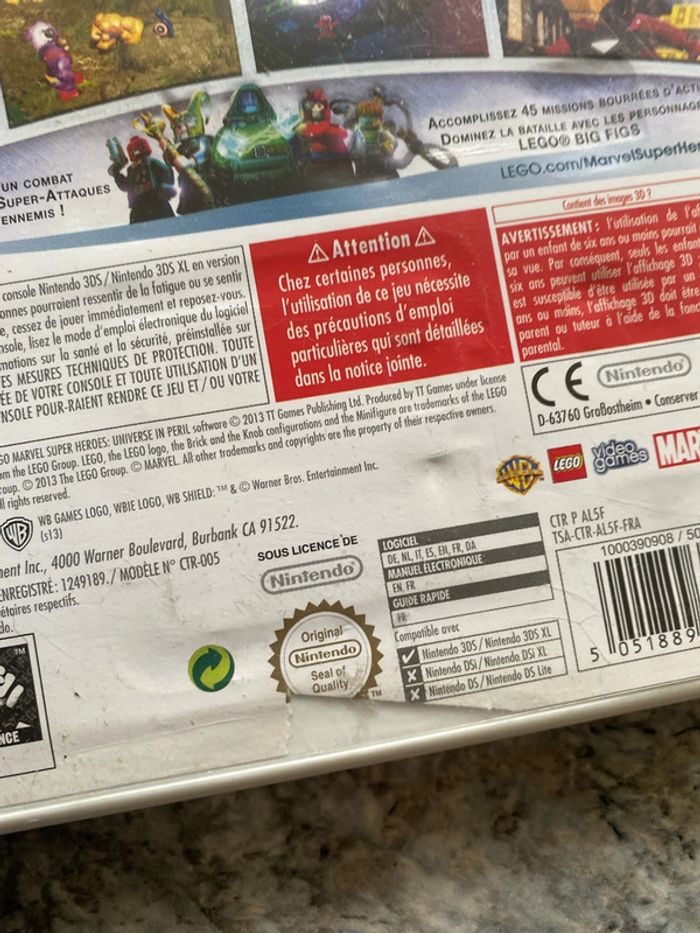 lego Marvel super heroes 3ds - photo numéro 6