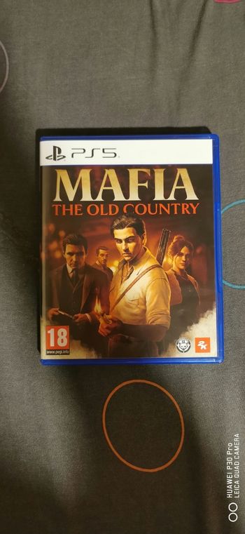 Jeu ps5 mafia