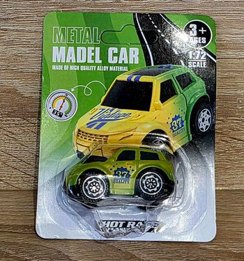 Petite voiture métal thermochromique – change de couleur avec la température