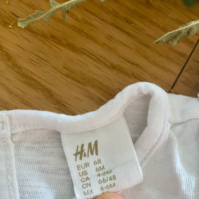 Ensemble haut Zara et bas Vertbaudet 6 mois - photo numéro 3