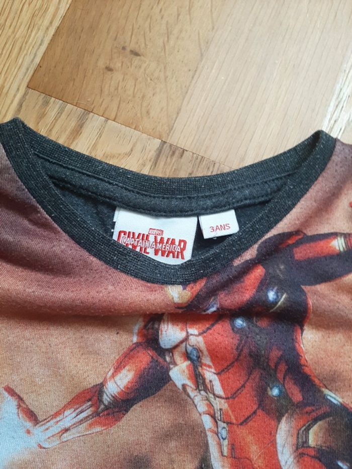 Tshirt Marvel 3ans - photo numéro 2