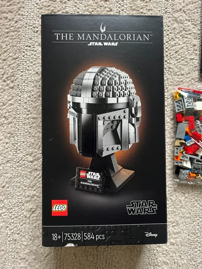 Lego - Casque The Mandalorian 75328 - Star Wars - kit lumière led - photo numéro 14