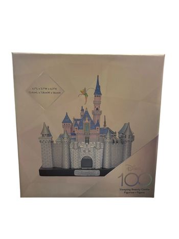 Disneyland Resort Sleeping Beauty Castle Disney100 Celebration Figurine Disney Store neuf