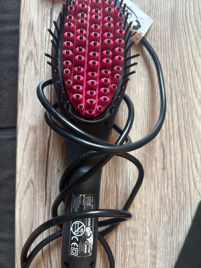 Brosse lissante chauffante température réglable simply straight