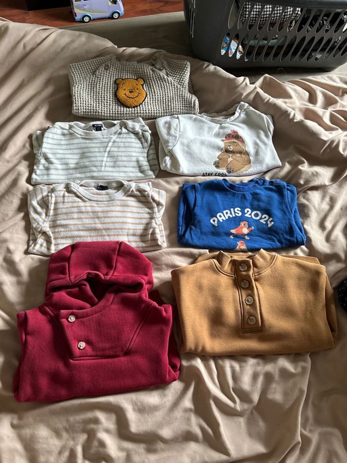 Lot de pull