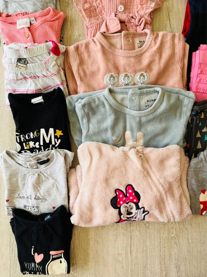 Lot de vêtements bébé fille multiple marque - photo numéro 3