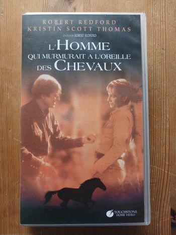 VHS L'homme qui murmurait à l'oreille des chevaux 