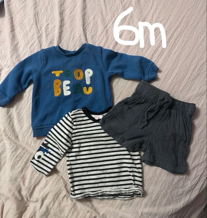 Lot de 3 vêtements