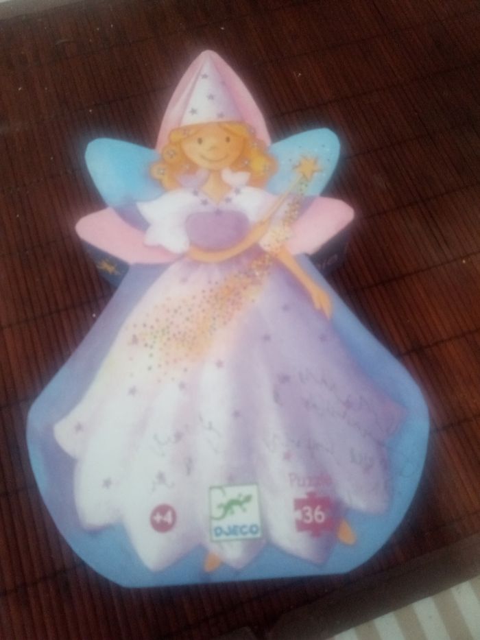 Puzzle  la fée et la licorne