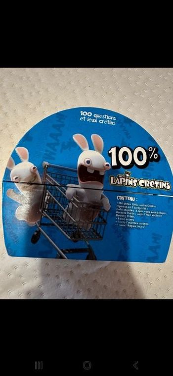 Jeux questions lapins crétin