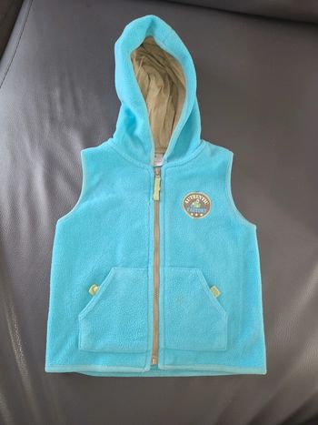 Veste sans manche garçon 23 mois