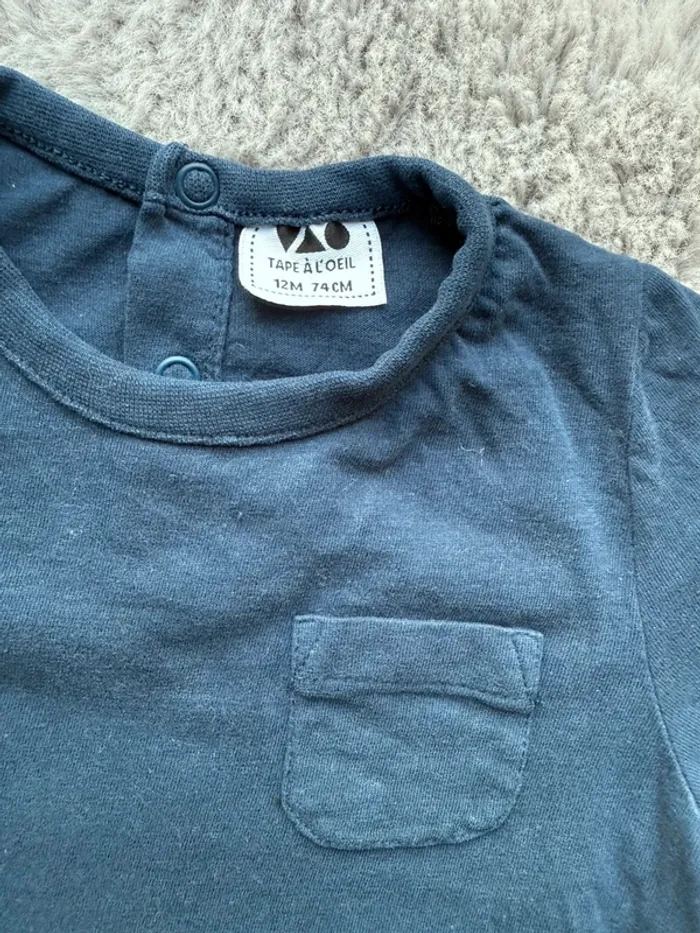 Tee shirt marine - photo numéro 2